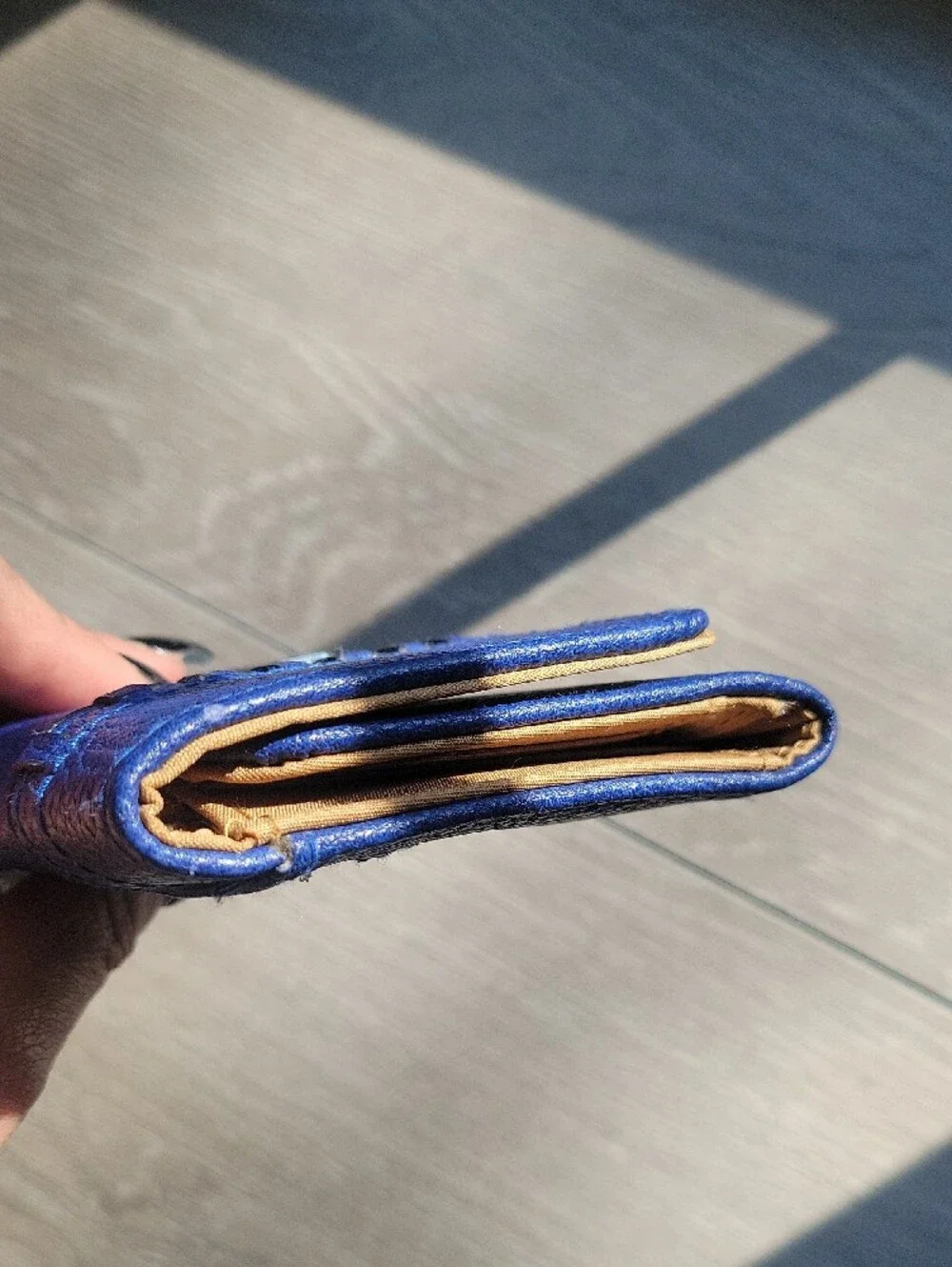 Jessica Simpson Royal Blue Wallet Like New